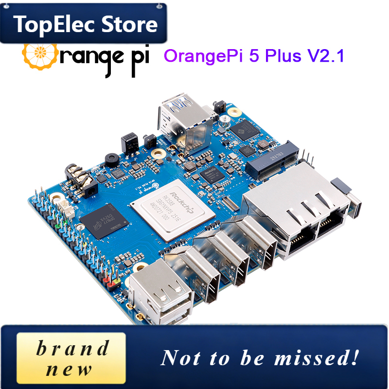Orange Pi 5 Plus 16Gb - TopElec Orange Pi 5 Plus Mini-PC
