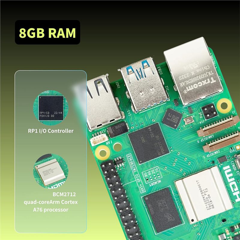 T23C – Starter-Kit von Iraspte – Raspberry Pi 5 8Gb Kit Bewertung und Preis