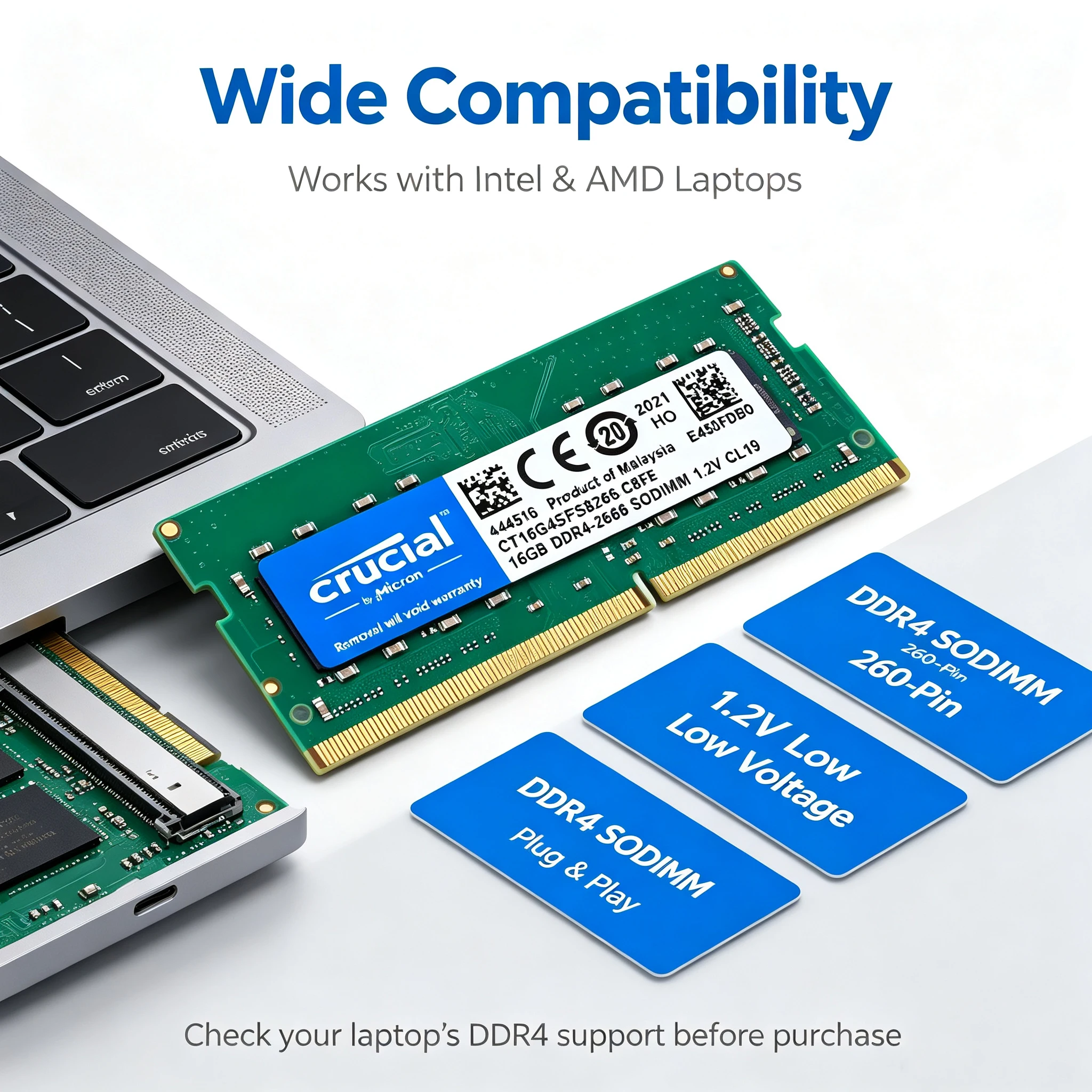 Crucial DDR4 Laptop RAM SODIMM – Khadas Vim4 8Gb Bewertung und Preis