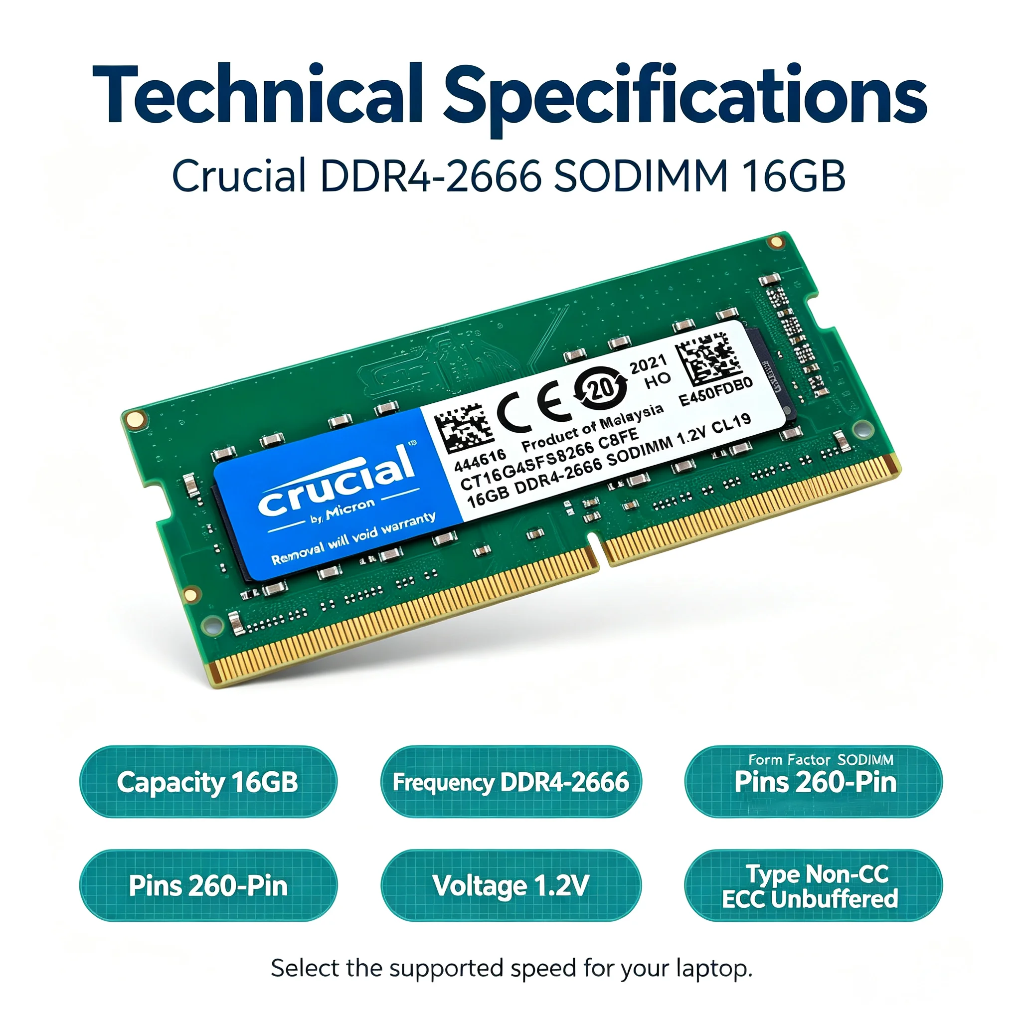 Crucial DDR4 Laptop RAM SODIMM – Khadas Vim4 8Gb Bewertung und Preis